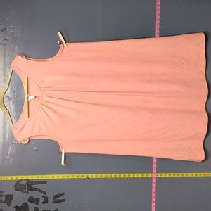 Thin peach dress